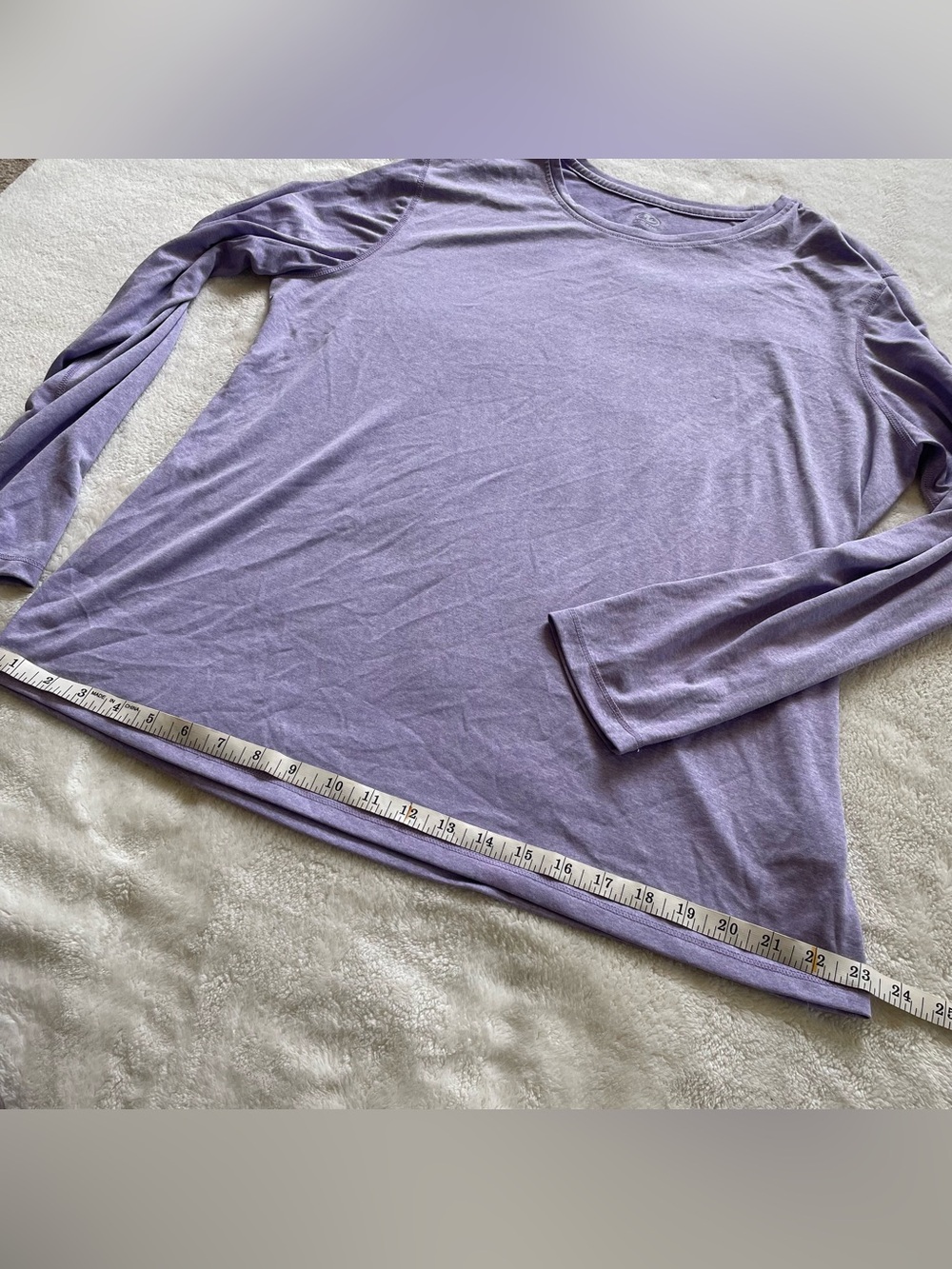 Athletic Works Lilac Long Sleeve size XL - Picture 10 of 13